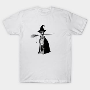 Greyhound Witch T-Shirt